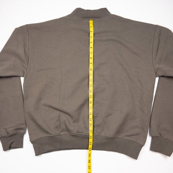 Seventh Earth Studios Sweatshirt Men's Medium Brown Heavyweight Pullover - Picture 9 of 12